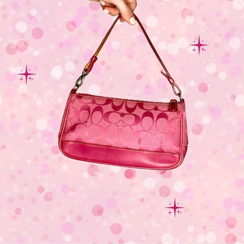 SOLD 💖 Vintage Y2K Barbie Coach Demi Purse in Pink 💖
